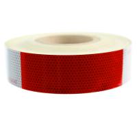 Spec'D Tuning Products - Spec-D 2" Wide Red/White DOT-C2 Approved Conspicuity Reflective Safety Tape (164 FT) - Image 5