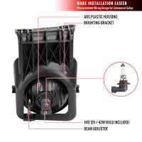 Spec'D Tuning Products - Spec-D 2003-2006 GMC Sierra / 2007 Sierra Classic H10 Fog Lights Kit (Chrome Housing/Smoke Lens) - Image 6