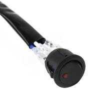 Spec'D Tuning Products - Spec-D Universal 9' 14 Gauge Fog Lights Wiring Harness Kit w/ 1 Connector, Fuse, On/Off Switch, & Relay - Image 1