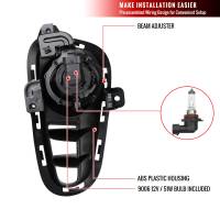 Spec'D Tuning Products - Spec-D 2018-2020 Kia Rio 9006 12v/51w Projector Fog Lights Kit (Chrome Housing/Clear Lens) - Image 6