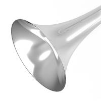 Spec'D Tuning Products - Spec-D La Cucaracha Chrome Music Horn 125DB 12v 5 Trumpet with Compressor - Image 1