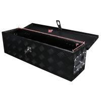 Spec'D Tuning Products - Spec-D Universal 31" Heavy Duty Black Aluminum Tool Box w/ Side Handles, Lock, & Keys - Image 1