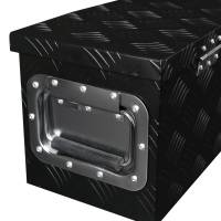 Spec'D Tuning Products - Spec-D Universal 31" Heavy Duty Black Aluminum Tool Box w/ Side Handles, Lock, & Keys - Image 3