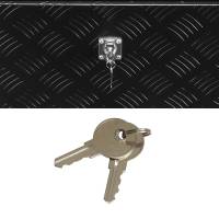 Spec'D Tuning Products - Spec-D Universal 31" Heavy Duty Black Aluminum Tool Box w/ Side Handles, Lock, & Keys - Image 4