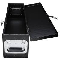 Spec'D Tuning Products - Spec-D Universal 31" Heavy Duty Black Aluminum Tool Box w/ Side Handles, Lock, & Keys - Image 7