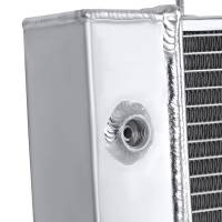 Spec'D Tuning Products - Spec-D 1984-1990 Jeep Cherokee/Wagoneer/Comanche 2.8L V6 Aluminum 3-Row Performance Radiator - Image 2