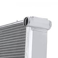 Spec'D Tuning Products - Spec-D 1984-1990 Jeep Cherokee/Wagoneer/Comanche 2.8L V6 Aluminum 3-Row Performance Radiator - Image 5