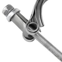 Spec'D Tuning Products - Spec-D Universal 2.5" Mild Steel V-Band Clamp Assembly - Image 2