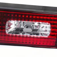 Spec'D Tuning Products - Spec-D 1989-1994 Nissan 240SX S13 Hatchback Tail Lights & Center Trunk Light (Chrome Housing/Red Clear Lens) - Image 4