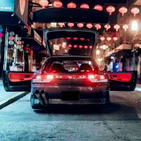 Spec'D Tuning Products - Spec-D 1989-1994 Nissan 240SX S13 Hatchback Tail Lights & Center Trunk Light (Chrome Housing/Red Clear Lens) - Image 8