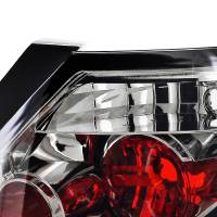 Spec'D Tuning Products - Spec-D 2006-2011 Honda Civic Coupe Tail Lights (Chrome Housing/Clear Lens) - Image 4