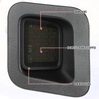 Spec'D Tuning Products - Spec-D 2003-2018 Dodge RAM 1500 2500 3500 / 2019-2021 RAM 1500 Classic Rear LED License Plate Lights (Glossy Black Housing/Smoke Lens) - Image 1