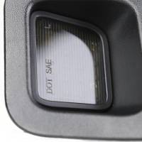 Spec'D Tuning Products - Spec-D 2003-2018 Dodge RAM 1500 2500 3500 / 2019-2021 RAM 1500 Classic Rear LED License Plate Lights (Glossy Black Housing/Smoke Lens) - Image 3