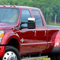 Spec'D Tuning Products - Spec-D 2008-2016 Ford F-250/F-350/F-450/F-550/F-650 LED Towing Side Mirror Lights (Chrome Housing/Smoke Lens) - Image 6