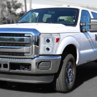 Spec'D Tuning Products - Spec-D 2011-2016 Ford F-250/F-350/F-450/F-550 Switchback Sequential LED C-Bar Projector Headlights (White Housing/Clear Lens) - Image 6