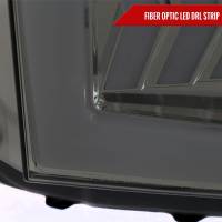 Spec'D Tuning Products - Spec-D 2014-2021 Toyota Tundra LED C-Bar Projector Headlights w/ Sequential Arrow Turn Signals (Chrome Housing/Smoke Lens) - Image 2