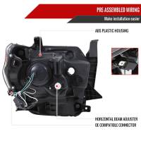 Spec'D Tuning Products - Spec-D 2014-2021 Toyota Tundra Retro Style V2 Projector Headlights (Matte Black Housing/Clear Lens) - Image 5