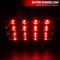 Spec'D Tuning Products - Spec-D 2011-2018 Subaru Impreza WRX/STI/XV Crosstrek F1 Style Rear LED 3rd Brake Light (Chrome Housing/Red Lens) - Image 1