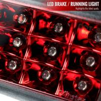 Spec'D Tuning Products - Spec-D 2011-2018 Subaru Impreza WRX/STI/XV Crosstrek F1 Style Rear LED 3rd Brake Light (Chrome Housing/Red Lens) - Image 2