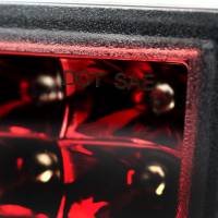 Spec'D Tuning Products - Spec-D 2011-2018 Subaru Impreza WRX/STI/XV Crosstrek F1 Style Rear LED 3rd Brake Light (Chrome Housing/Red Lens) - Image 3