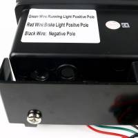 Spec'D Tuning Products - Spec-D 2011-2018 Subaru Impreza WRX/STI/XV Crosstrek F1 Style Rear LED 3rd Brake Light (Chrome Housing/Red Lens) - Image 4