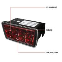 Spec'D Tuning Products - Spec-D 2011-2018 Subaru Impreza WRX/STI/XV Crosstrek F1 Style Rear LED 3rd Brake Light (Chrome Housing/Red Lens) - Image 7