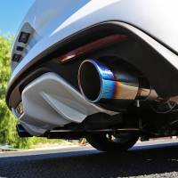 Spec'D Tuning Products - Spec-D 2015-2020 Ford Mustang 2.3L EcoBoost Dual Catback Exhaust System (Burnt Tip) - Image 8