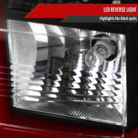 Spec'D Tuning Products - Spec-D 2015-2020 Chevrolet Tahoe/Suburban LS LT LTZ Premier Red Bar LED Tail Lights (Black Housing/Clear Lens) - Image 3