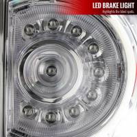 Spec'D Tuning Products - Spec-D 2005-2015 Toyota Tacoma LED Tail Lights (Chrome Housing/Clear Lens) - Image 1