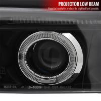 Spec'D Tuning Products - Spec-D 1999-2001 Audi A4/S4 Dual Halo Projector Headlights (Matte Black Housing/Clear Lens) - Image 1
