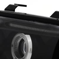 Spec'D Tuning Products - Spec-D 1999-2001 Audi A4/S4 Dual Halo Projector Headlights (Matte Black Housing/Clear Lens) - Image 5