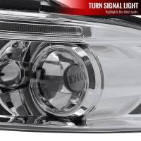 Spec'D Tuning Products - Spec-D 1999-2001 Audi A4/S4 Dual Halo Projector Headlights (Chrome Housing/Clear Lens) - Image 3
