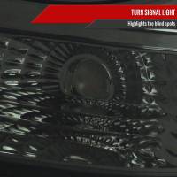 Spec'D Tuning Products - Spec-D 1999-2002 Chevrolet Silverado 1500 2500/ 2000-2006 Tahoe Suburban 1PC Projector Headlights w/ Bumper Lights (Chrome Housing/Smoke Lens) - Image 3