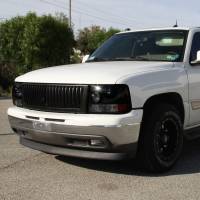 Spec'D Tuning Products - Spec-D 1999-2002 Chevrolet Silverado 1500 2500/ 2000-2006 Tahoe Suburban 1PC Projector Headlights w/ Bumper Lights (Black Housing/Smoke Lens) - Image 7