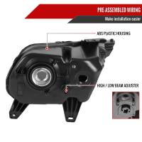 Spec'D Tuning Products - Spec-D 2010-2014 Ford Mustang Factory Style Headlights (Black Housing/Smoke Lens) - Image 5