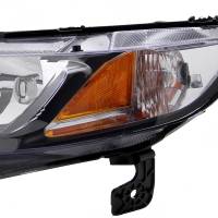 Spec'D Tuning Products - Spec-D 2006-2011 Honda Civic Sedan Crystal Headlights (Matte Black Housing/Clear Lens) - Image 4