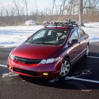 Spec'D Tuning Products - Spec-D 2006-2011 Honda Civic Sedan Crystal Headlights (Matte Black Housing/Clear Lens) - Image 7