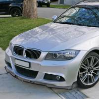 Spec'D Tuning Products - Spec-D 2009-2011 BMW 3 Series E90 Glossy Black 3PC Front Bumper Lip Kit - Image 8