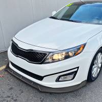 Spec'D Tuning Products - Spec-D 2014-2015 Kia Optima Matte Black 3PC Front Bumper Lip Splitter Kit - Image 8