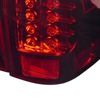 Spec'D Tuning Products - Spec-D 2007-2012 Chevrolet Avalanche LED Tail Lights (Chrome Housing/Red Lens) - Image 2