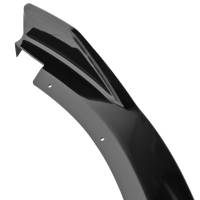 Spec'D Tuning Products - Spec-D 2010-2013 Volkswagen Golf/GTI Glossy Black 3PC Front Bumper Lip Splitter Kit - Image 2