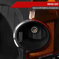 Spec'D Tuning Products - Spec-D 2001-2003 Honda Civic Projector Headlights w/ H1 Bulbs (Matte Black Housing/Clear Lens) - Image 2