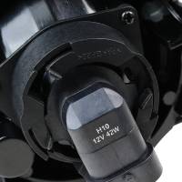 Spec'D Tuning Products - Spec-D 2000-2007 Ford Focus/Mustang/Escape Lincoln LS 12V/42W H10 Fog Lights (Chrome Housing/Smoke Lens) - Image 3