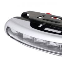 Spec'D Tuning Products - Spec-D Universal 3W Clear Lens 6 LED Daytime Running Lights - Image 1