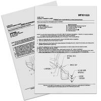 Spec'D Tuning Products - Spec-D 2015-2018 Ford F-150 Black ABS Front & Rear Mud Flap Splash Guards (Models without OEM Wheel Lip Moldings) - Image 6