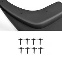 Spec'D Tuning Products - Spec-D 2014-2018 GMC Sierra 1500/2500HD/3500HD ABS Front & Rear Mud Flap Splash Guards (Single Rear Wheel Models Only) - Image 5