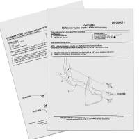 Spec'D Tuning Products - Spec-D 2014-2018 GMC Sierra 1500/2500HD/3500HD ABS Front & Rear Mud Flap Splash Guards (Single Rear Wheel Models Only) - Image 6