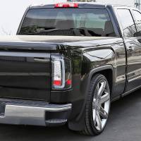Spec'D Tuning Products - Spec-D 2014-2018 GMC Sierra 1500/2500HD/3500HD ABS Front & Rear Mud Flap Splash Guards (Single Rear Wheel Models Only) - Image 7