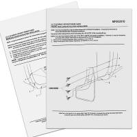 Spec'D Tuning Products - Spec-D 2014-2018 Chevrolet Silverado 1500/2500HD/3500HD ABS Front & Rear Mud Flap Splash Guards (Models without Fender Flares & Single Rear Wheel) - Image 6