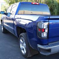 Spec'D Tuning Products - Spec-D 2014-2018 Chevrolet Silverado 1500/2500HD/3500HD ABS Front & Rear Mud Flap Splash Guards (Models without Fender Flares & Single Rear Wheel) - Image 7